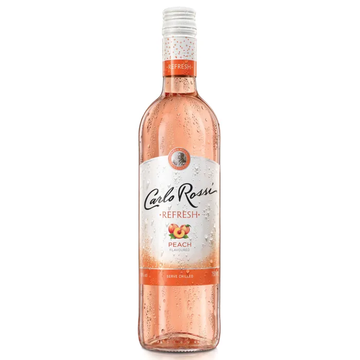 Aromatizēts vīna dzēriens Carlo Rossi persiku 10% 0,75 l