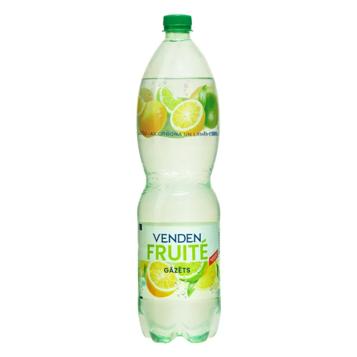 ŪDENS VENDEN FRUITE AR CITRONA UN LAIMA GARŠU 1,5L GĀZĒTS