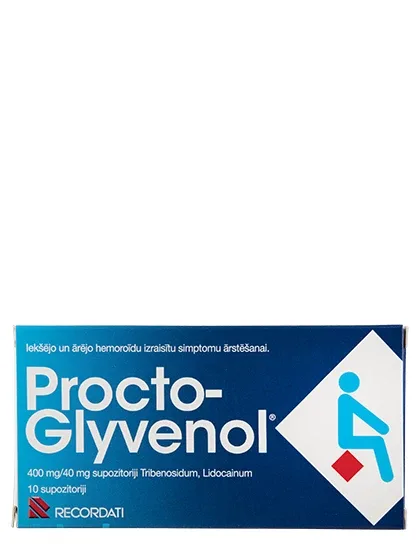 Procto-Glyvenol Supozitoriji, 10 gb.