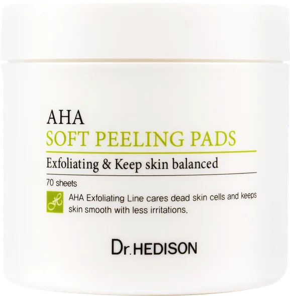 Dr.Hedison Aha Soft Peeling spilventiņi, 70 gab.