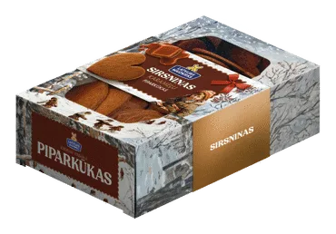Имбирные пряники с карамельной глазурью Latvijas Maiznieks, 250 г