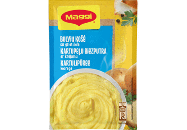 KARTUPEĻU BIEZPUTRA MAGGI AR KRĒJUMU 35G