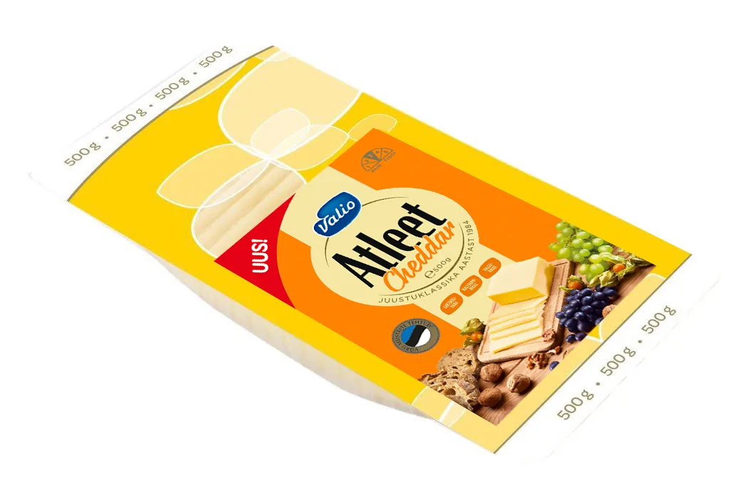 SIERS ATLEET CHEDDAR, ŠĶĒLES, 500 G