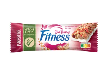 GRAUDAUGU BATONIŅŠ NESTLE FITNESS SARKANO OGU 23.5G