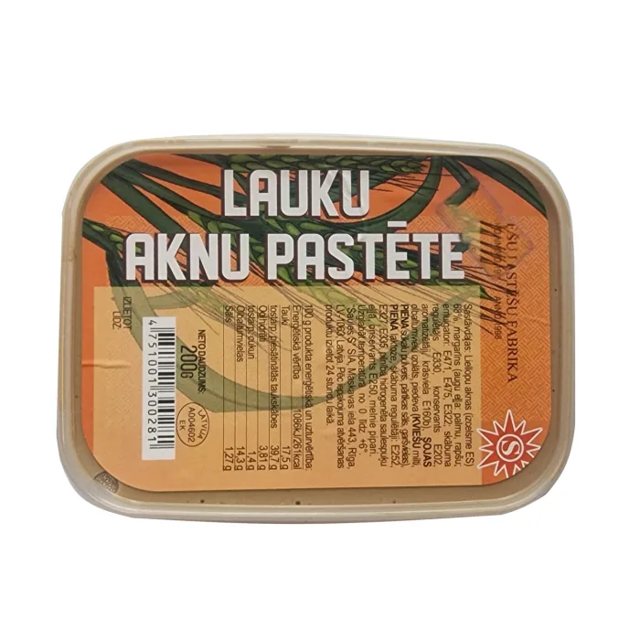 AKNU PASTĒTE SAULES S LAUKU 200G