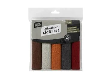 Mikrošķiedras lupatiņas Home Expert 5 gab.30 x 30 cm