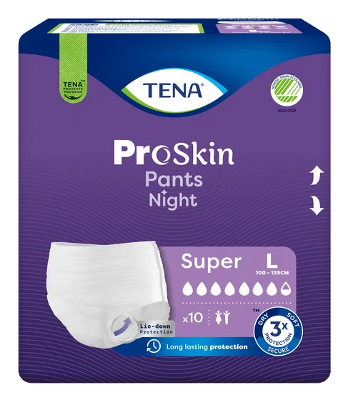 Ночные трусы Tena Super L, 10 шт.