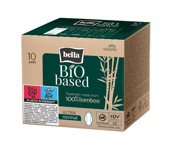 Bella BIO Based Normal higiēniskās paketes, 10 gab.