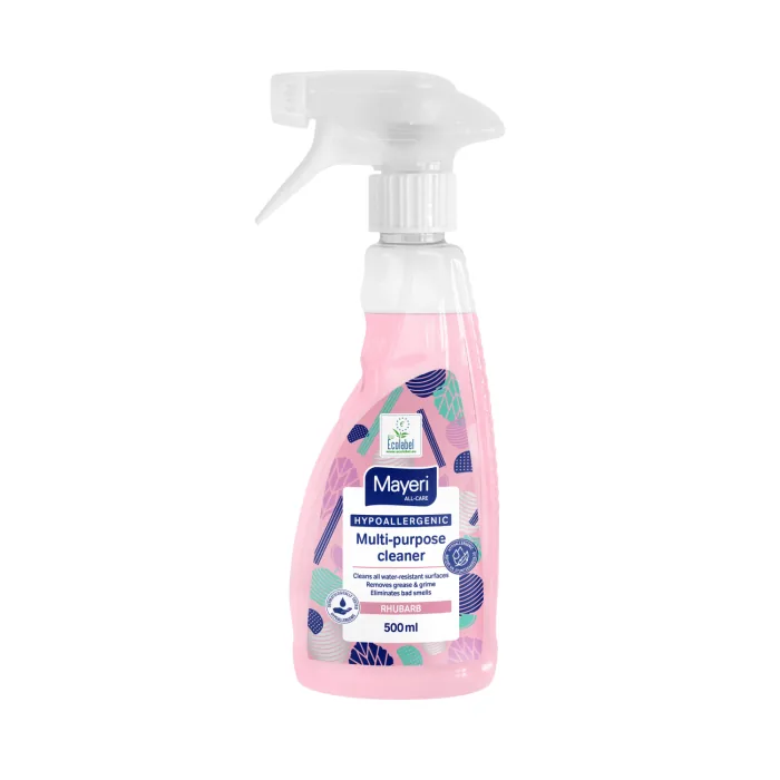 TĪRĪŠANAS LĪDZEKLIS MAYERI RHUBARB UNIVERSĀLS, HIPOALERĢISKS 500ML