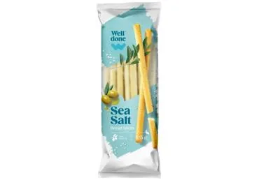 MAIZES NŪJIŅAS AR OLĪVEĻĻU UN SĀLI WELL DONE 125G