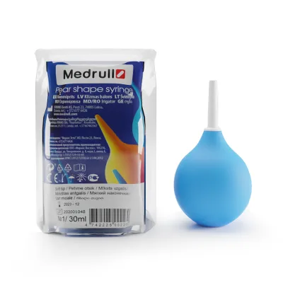 Medrull Klizmas Balons, ciets uzgalis, izmērs N1, 30 ml