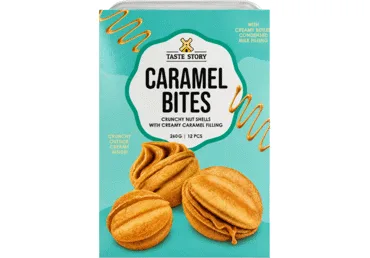Uzkoda caramel bites Taste Story 260 g