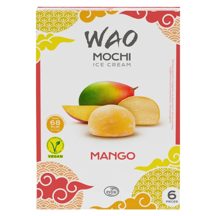 SALDĒJUMS MOCHI MANGO 6X35G 216ML/210G