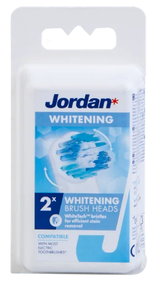 Jordan Whitening elektriskās zobu birstes uzgaļi, 2 gab.