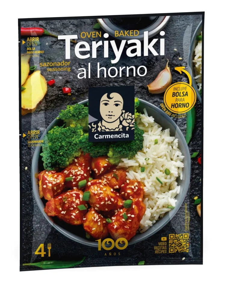 GARŠVIELU MAISĪJUMS CARMENCITA, TERIYAKI, 60G
