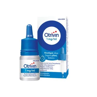 Otrivin 1 mg/ml deguna pilieni, šķīdums 10 ml