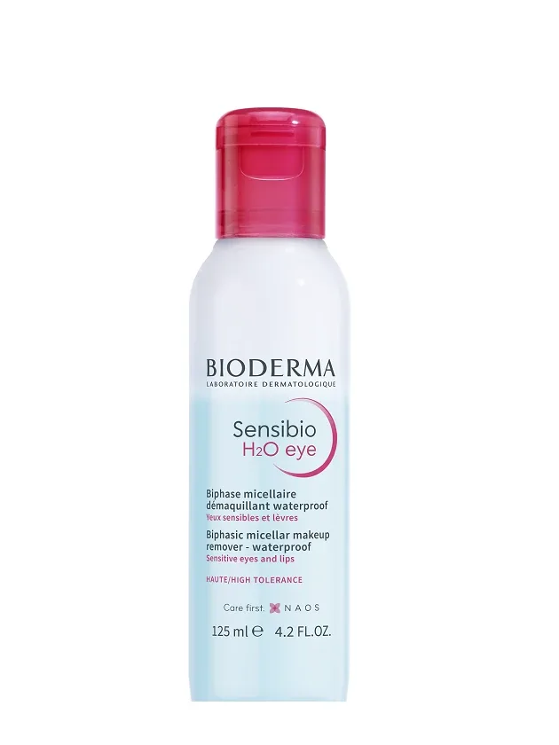 Мицеллярная вода Bioderma Sensibio H2O для чувствительной кожи и глаз, 125 мл
