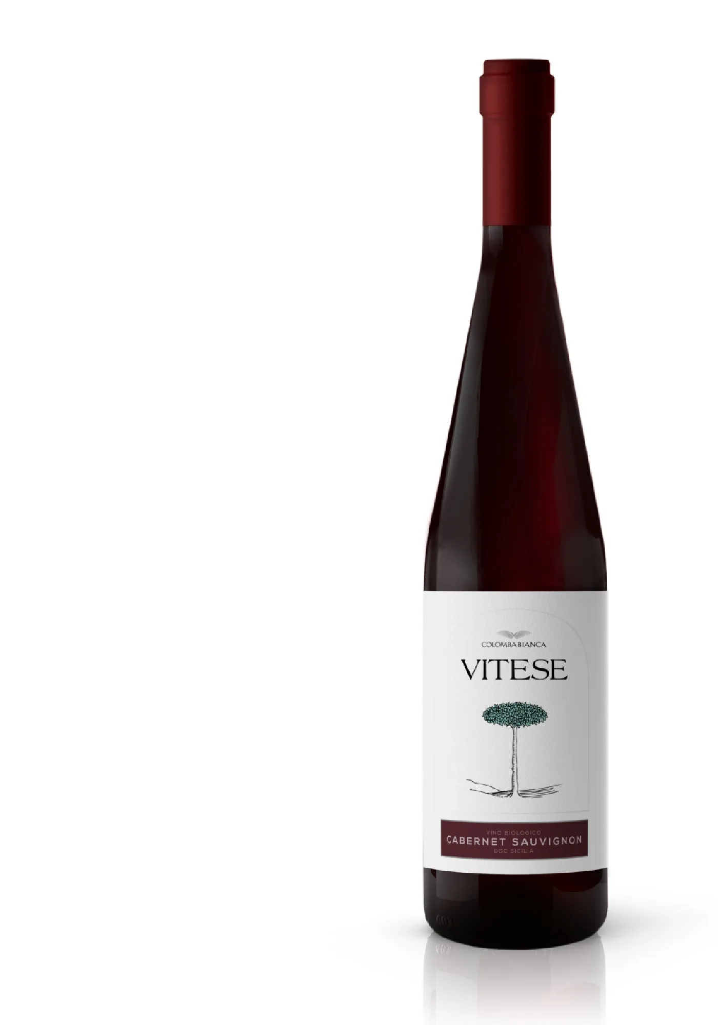 Красное вино Colomba Bianca Vitese Cabernet Sauvignon Sicilia DOC BIO, сухое, 14%, 0,75 л