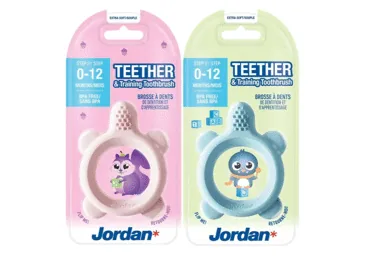 ZOBU BIRSTE JORDAN EXTRA SOFT 0-12MĒN.