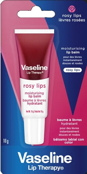 Vaseline Rosy lūpu balzams, 10 g