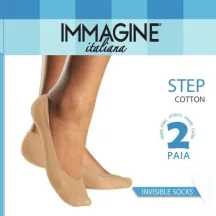 PĒDIŅAS IMMAGINE STEPS COTTON NERO 39-42 2 PĀRI