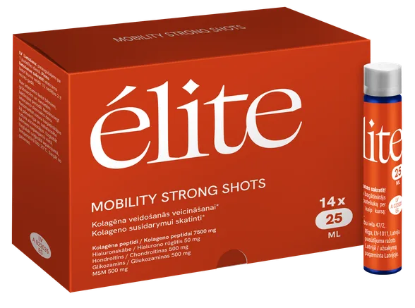 Elite Mobility Strong Shots 25 ml pudelītes, 14 gab.