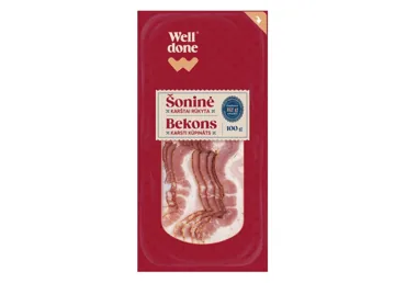 KARSTI KŪPINĀTS BEKONS WELL DONE SAGRIEZTS100G