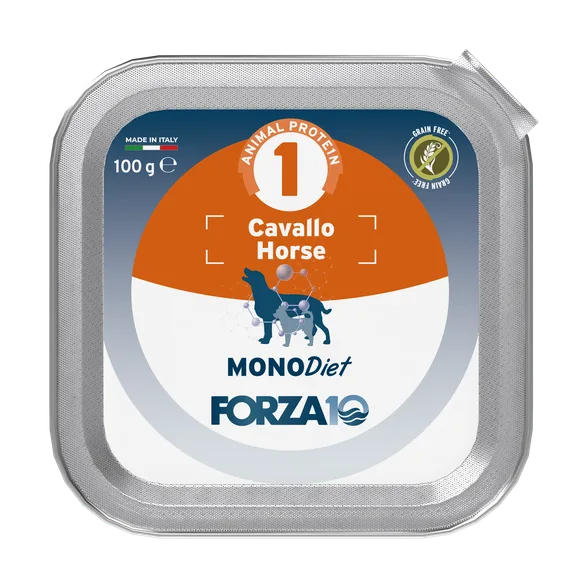 FORZA10 Monodiet Diet Zirgs, suņiem pastēte, 100 g