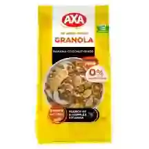 GRANOLA AXA AR SĒKLĀM, AR BANĀNIEM UN KOKOSRIEKSTIEM, AR SALDINĀTĀJIEM 300G