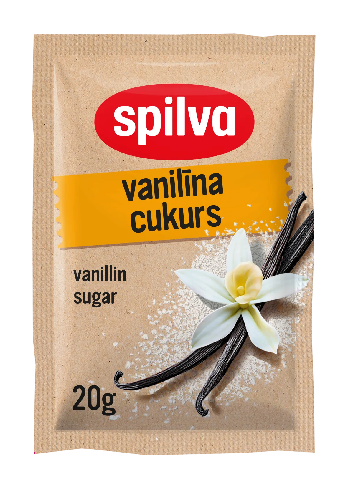 VANILĪNA CUKURS SPILVA, 20G