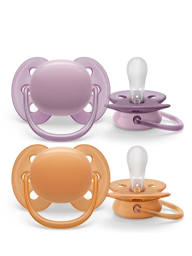 Philips Avent māneklītis ultra soft neutral 6-18 mēn., meitenēm, 2 gb.