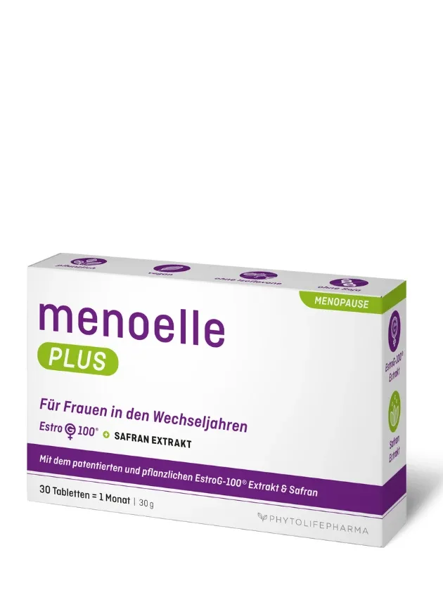 Menoelle plus sievietēm menopauzes laikā, 30 tabletes