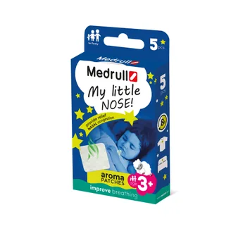 Plāksteri Medrull My Little Nose aromātiskais 5 gab.