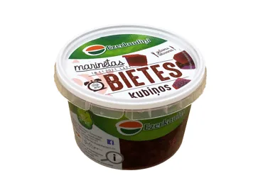 BIETES MARINĒTAS KUBIŅOS EZERKAULIŅI 450G