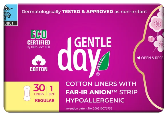 Gentle Day Regular Far-ir ikdienas ieliktnīši, 30 gab.