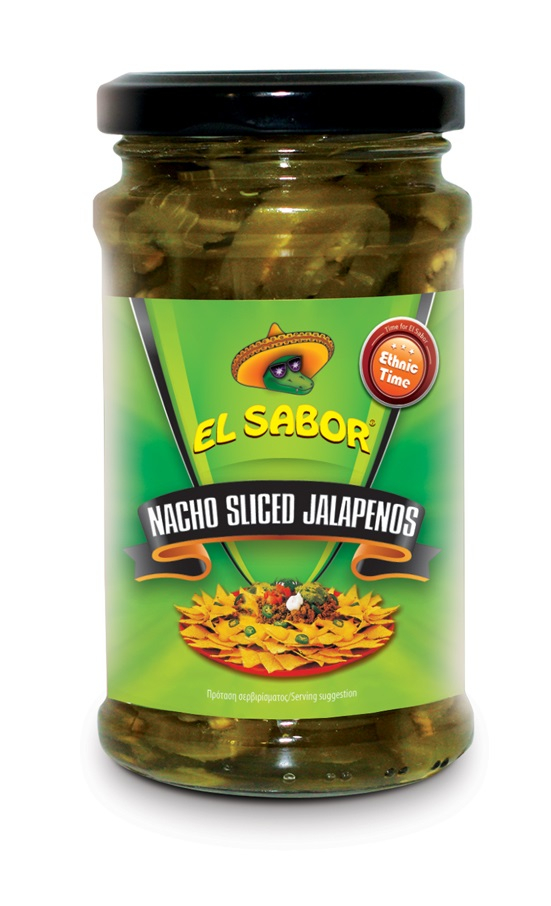 HALAPENJO EL SABOR, KONSERVĒTI, 300G/125G