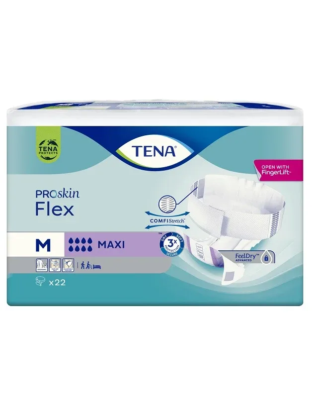 Подгузники-трусы TENA Flex Maxi M, 22 шт.