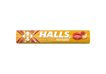 PASTILA HALLS FRUITWAVE PEACH 45G