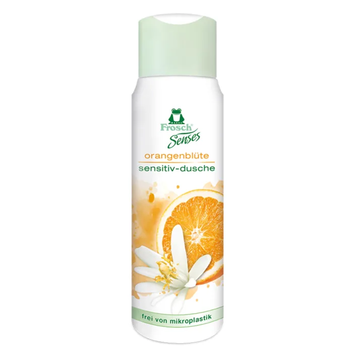 DUŠAS ŽELEJA FROSCH AR APELSĪNU ZIEDU EKSTRAKTU 300 ML