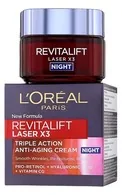 L`OREAL REVITALIFT LASER X3 PRETGRUMBU NAKTS KRĒMS, 50ML
