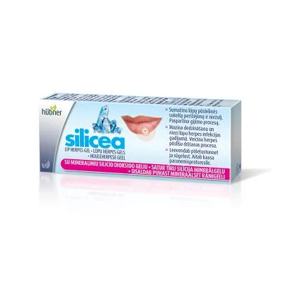Silicea Gels pret lūpas herpi 5 g