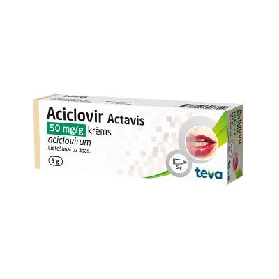 Aciclovir Actavis 50 mg/G krēms 5 g