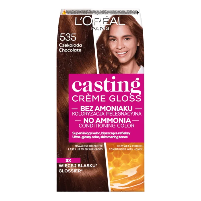 MATU KRĀSA LOREAL CASTING CHOCOLATE NR.535