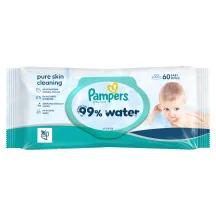 MITRĀS SALVETES PAMPERS WATER 60GAB.