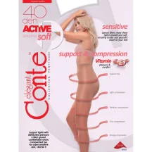SIEVIEŠU ZEĶUBIKSES CONTE ACTIVE SOFT40 NATURAL 4 40D