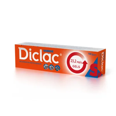 Diclac 23,2 mg/G gels 100 g