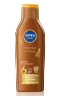 NIVEA SUN INTENSE BRONZE SPF6 LOSJONS AIZSARDZĪBAI PRET SAULI AR KAROTĪNA EKSTRAKTU UN E VITAMĪNU, 200ML