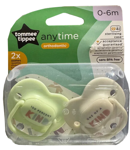 Tommee Tippee Anytime 0-6 m. māneklītis, 2 gab.