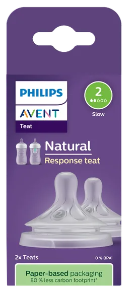 Philips Philips Avent Natural response 0 m+ knupis, 2 gab.