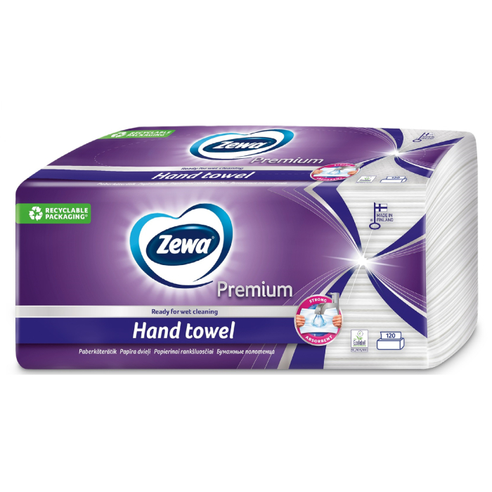 PAPĪRA DVIEĻI ZEWA C-FOLD PREMIUM 120GAB.